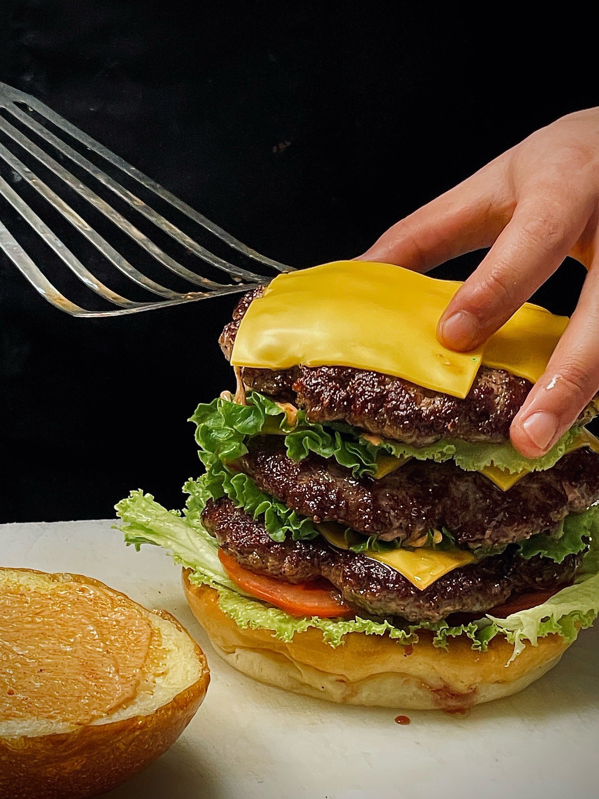 冬至diy巨无霸汉堡🍔