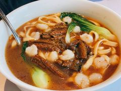虾爆鳝面-杭州新新饭店·1913餐厅