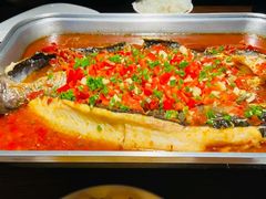 剁椒味叉尾鮰鱼-半天妖烤鱼(长安万达广场店)