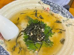 三文鱼茶泡饭-银子铁板烧料理自助餐(人民广场店)