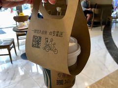 燕麦丝绒拿铁-星巴克(广州东圃天银店)