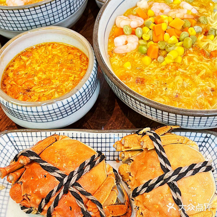 用足足12只蟹做成的蟹黄面是什么体验❗️