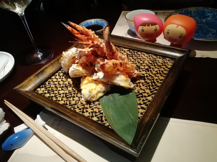 海胆酱烧帝王蟹