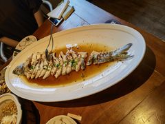 清蒸海鲈鱼-小天厨民间菜馆(深圳街店)