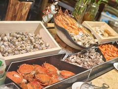 -大中华希尔顿酒店-念自助餐·海南美食·三文鱼