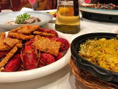 咸蛋黄锅巴焗龙虾-御苑宾馆-中餐厅