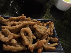现炸酥肉-黔府豆米火锅野菜馆(南马店)