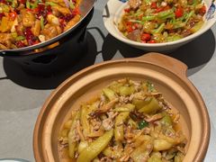 肉沫茄子煲-潇湘阁(汉光百货店)