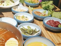 -明洞阿姨·韩式酱蟹烤肉·创意料理(三元桥店)