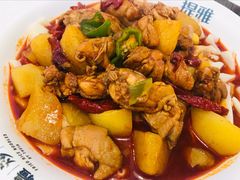 新疆大盘鸡-提雅新疆炒米粉(青岛万象城店)
