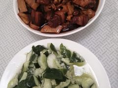 蒜泥黄瓜-胡老三家土菜馆·老店地方特色菜·招牌茅山地锅老鹅