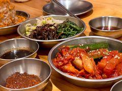 泡菜拼盘-大阪烧肉BAKA一代(十亩地店)