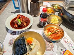 -草家酱蟹炭火烤肉店(珲春南路一店)