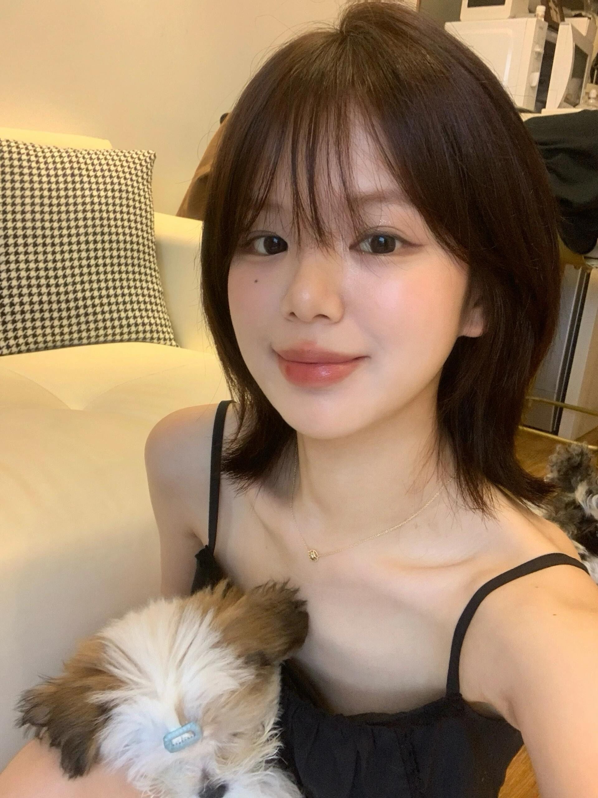 这款甜美清新感的中发 太减龄可爱啦