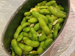 脆爽凉拌毛豆-靓靓蒸虾(中山公园店)