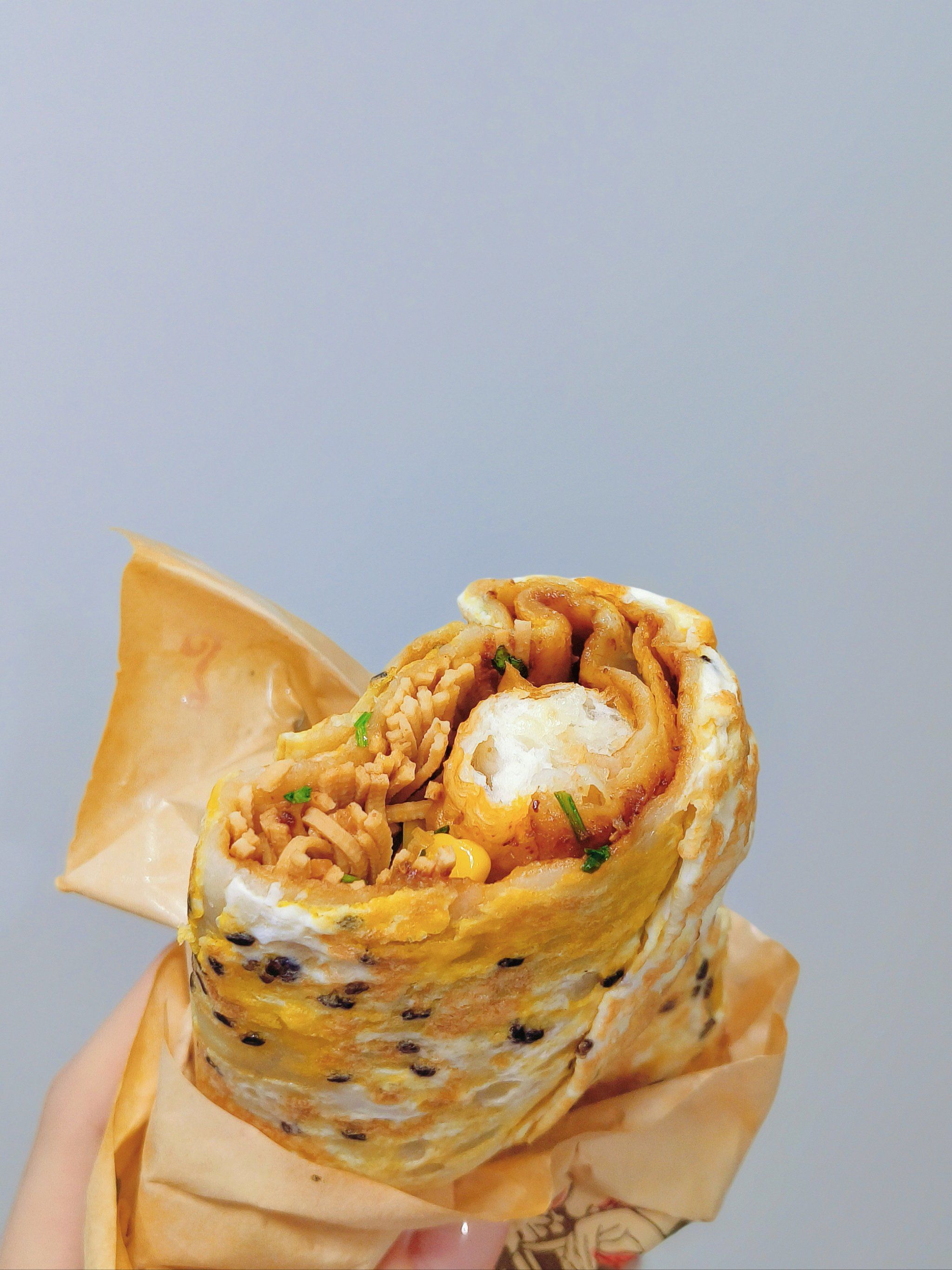 手作煎饼超满足