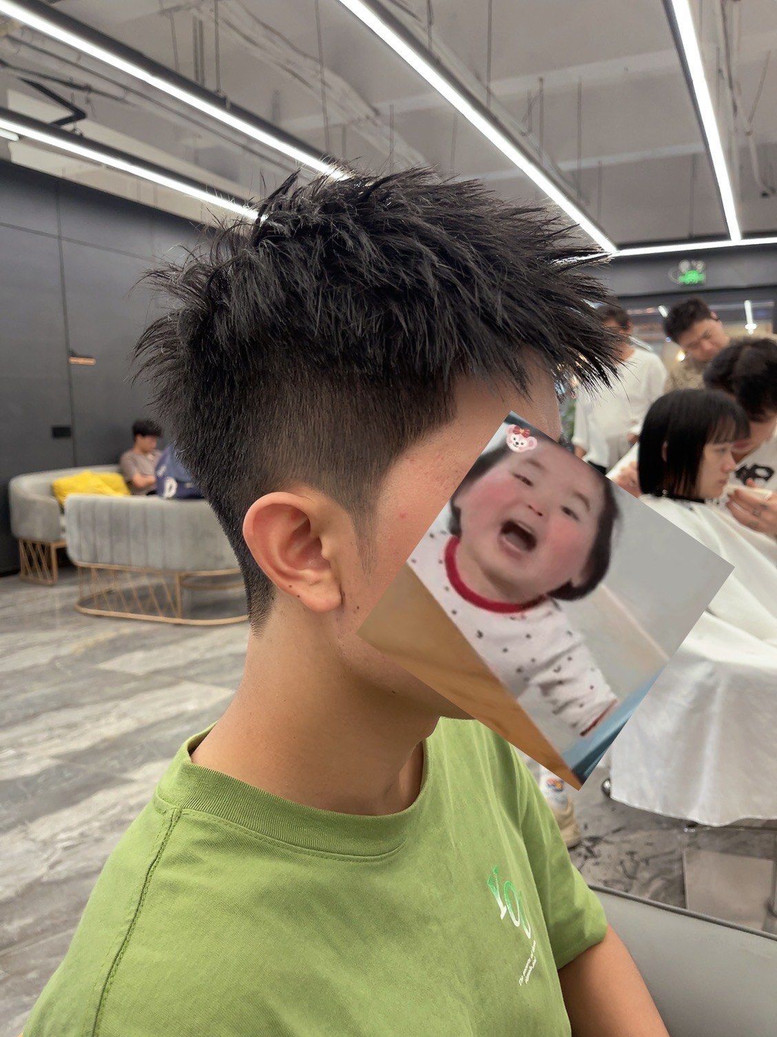 男孩子的个性发型