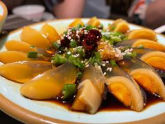 烧椒皮蛋-江边城外烤全鱼(世茂广场店)