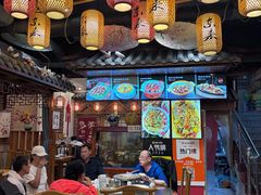 -东来菜馆•手抓海鲜家常菜•海鲜锅贴(鸽子窝店)
