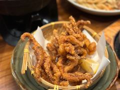 炸鱿鱼脚-玄白·炭烤活鳗(上海首店)