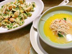 荠菜口蘑炒春笋-杭州君悦酒店·湖滨28中餐厅