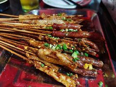 烤五花把把烧-刘三姐特色烤豆花·宜宾烧烤·把把烧(万年场店)