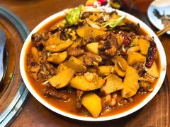 新疆大盘鸡-新疆儿子娃娃餐厅(锦华街店)
