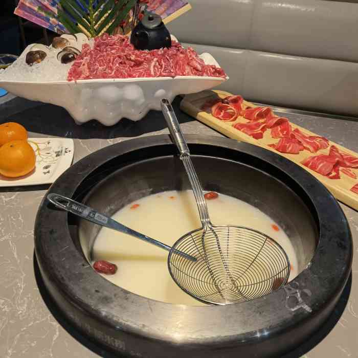 神筋牛筋米捞火锅(时代店)-"在晋江阳光时代广场这边,旁边还有停车场