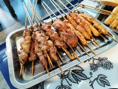 羊肉串-天津乾毓德饭庄·清真传统炒菜·海鲜烧烤(咸阳路店)