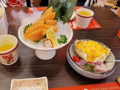 黄金海胆蟹壳烧-仙隐小鹿中華の日料(荣民龙首广场店)