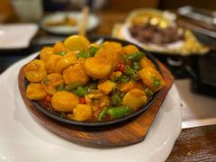 铁板日本豆腐-小俩口烧烤东北菜(双井店)