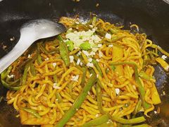 老北京扁豆焖面-金豆角砂锅焖面(安贞店)