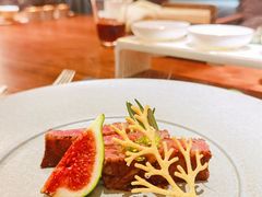 罗勒酱秘制3A牛肉-王府茶楼茶宴·创意菜(朝阳公园店)