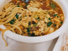 海鲜炝锅面-老浒记烤鸭-北京菜(琉璃厂店)