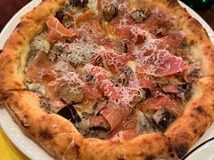 松露火腿pizza-Ponte 意大利餐厅