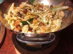 干锅有机花菜-绿茶餐厅(蓝色港湾店)