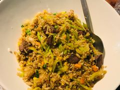 沙茶牛肉炒饭-上楼私房菜(院士路店)