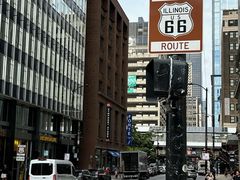 -66号公路起点牌