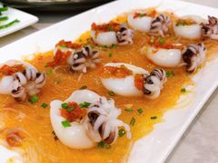 剁椒蒸墨鱼仔-香香海南菜餐厅