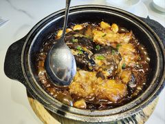 砂锅碟鱼头-双合园·海鲜水饺青岛菜(万佳广场店)