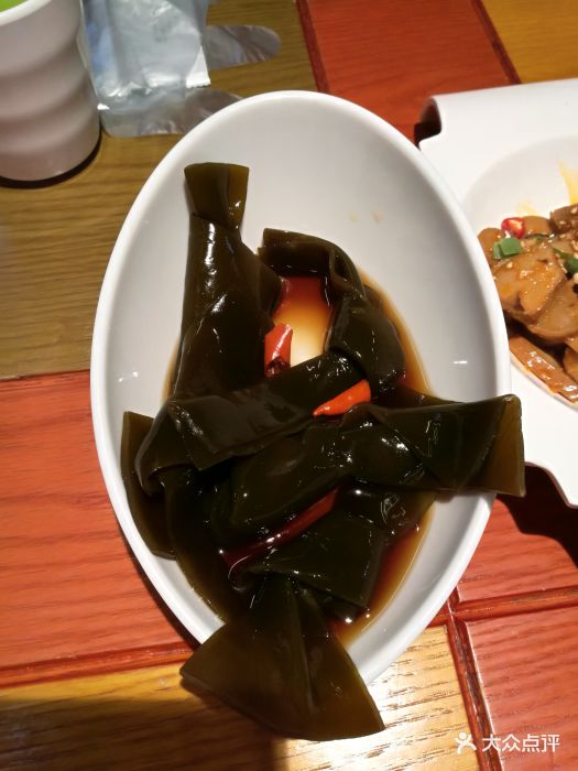 多嘴肉蟹煲(燕郊店)-鲜麻海带结图片-三河市美食-大众点评网