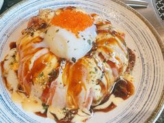 三文鱼流心熔岩饭-梦山水日本烧肉(五四广场店)