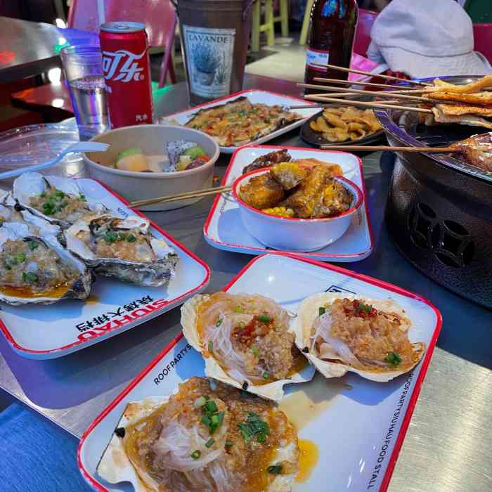 天台上见烧烤大排档(中航城天虹店)