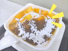 芒果椰汁西米露-圆碌碌甜品屋(二中店)