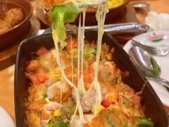 蒜香鸡肉培根芝士焗饭-萨莉亚意式餐厅(深圳北站店)