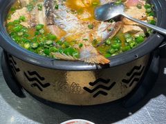 鲜青椒鱼柳米饭食-探鱼·鲜青椒爽麻烤鱼(天河优托邦店)