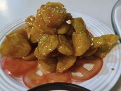 拔丝白薯-福寿斋·老北京铜锅涮肉·烤鸭(顺义总店)
