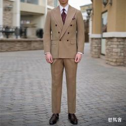 -怒马会 全麻衬西装高级定制