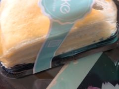 榴莲千层蛋糕切块-7cake榴莲千层蛋糕(长宁店)