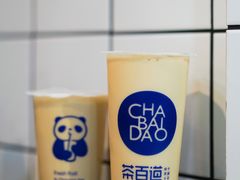 椰果奶茶-茶百道(万达店)